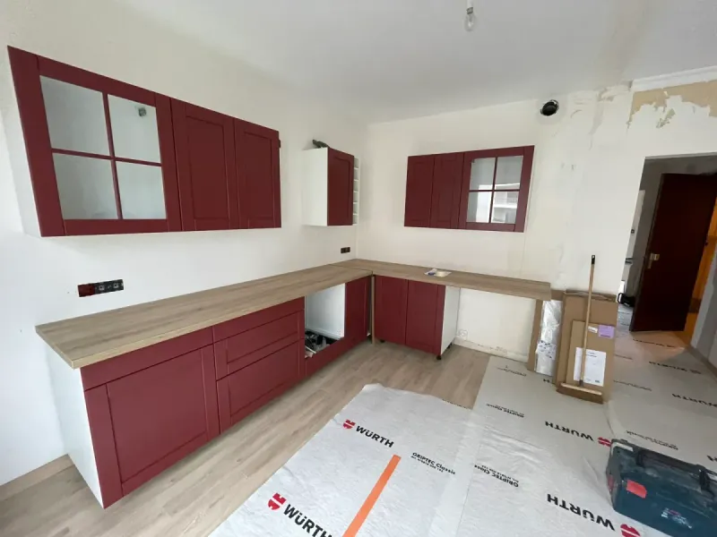 Cuisine rénovée par ARPE, chantier Michel