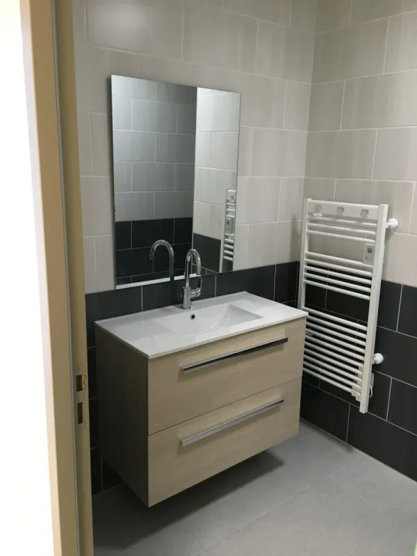 Salle de bain rénovée par ARPE, maison neuve Sables-d'Olonne